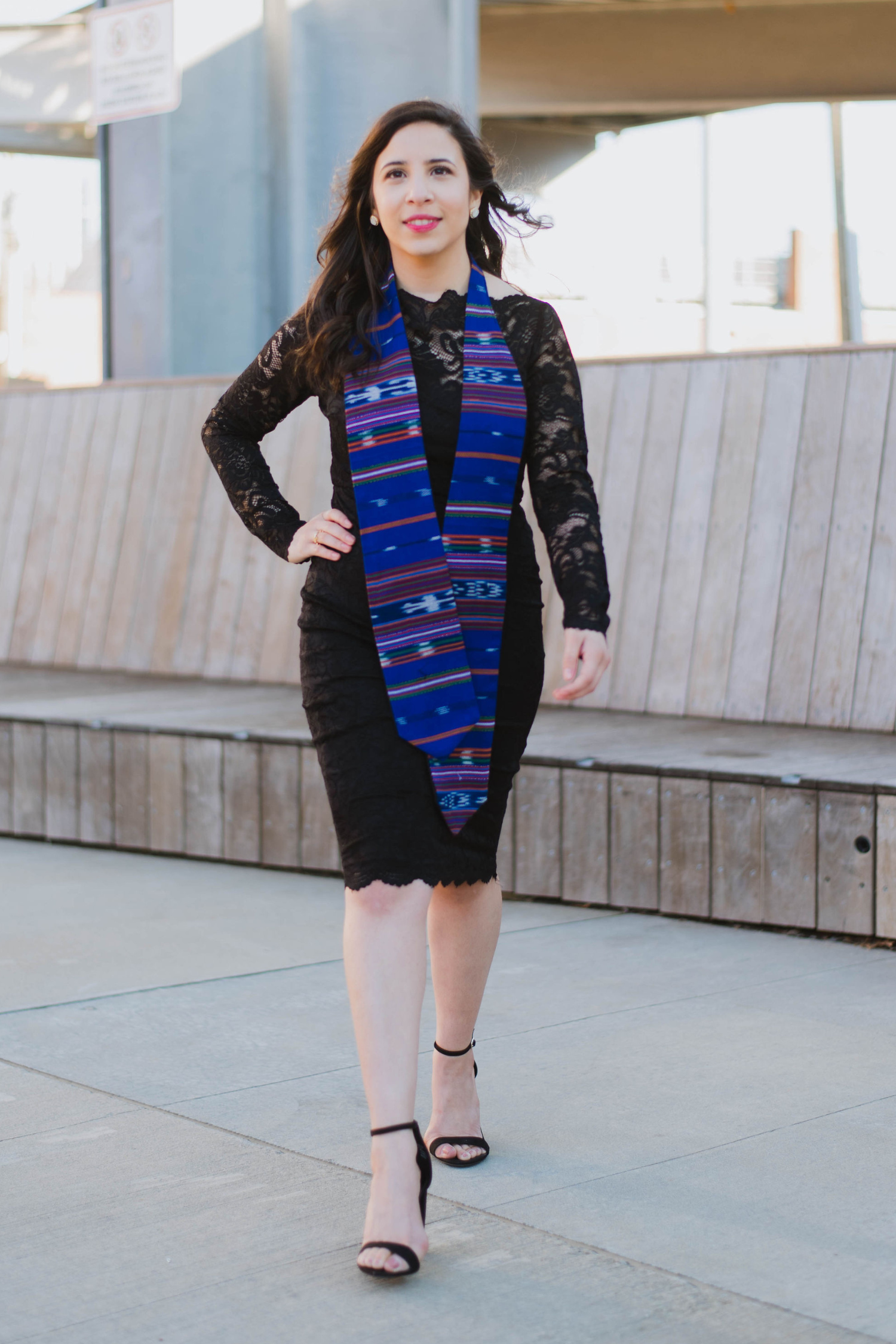 Colorful Graduation Stole - Descalza Colorful Graduation Stole - Descalza
