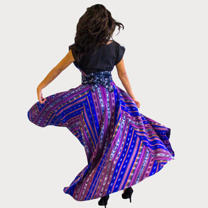 Lucero Voluminous High-Low Skirt